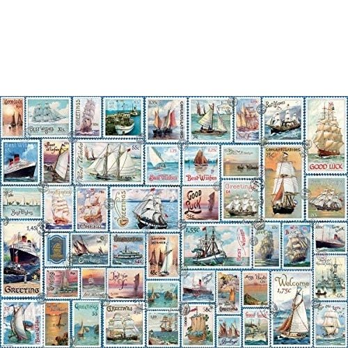 Eurographics - Sailing Ships Vintage Stamps (500 Pc Puzzle)