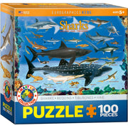 Eurographics - Sharks (1000-Piece Puzzle) - Limolin 