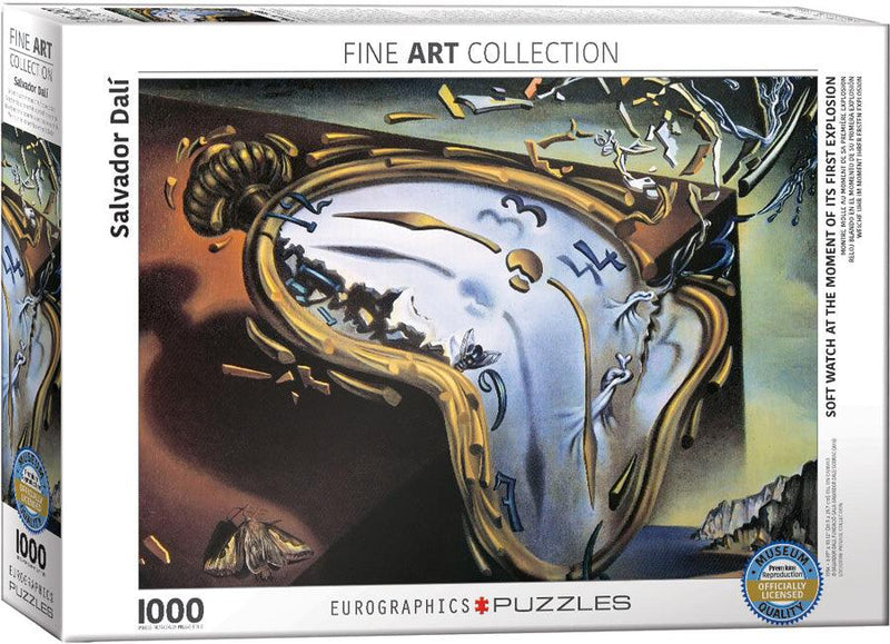 Eurographics - Soft Watch At Moment of First Explosion By Salvador Dali (1000-Piece Puzzle) - Limolin 