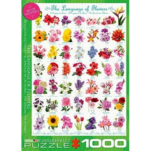 Eurographics - The Language of Flowers (1000-Piece Puzzle) - Limolin 