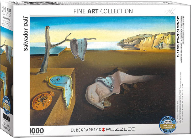 Eurographics - The Persistence of Memory By Salvador Dali (1000-Piece Puzzle) - Limolin 