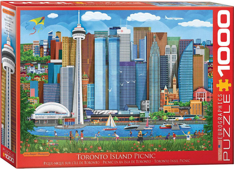 Eurographics - Toronto Island Picnic By Jasper Tompson (1000-Piece Puzzle) - Limolin 