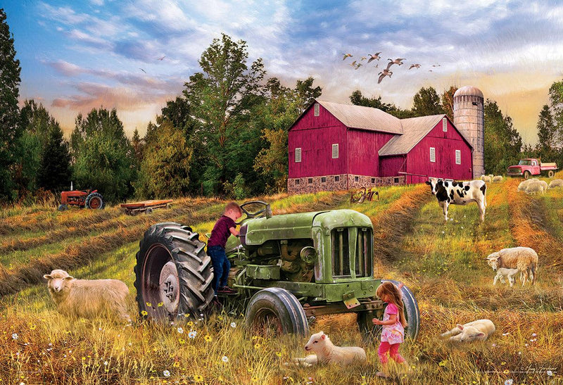 Eurographics - Tractor (550-Piece Tin Puzzle)