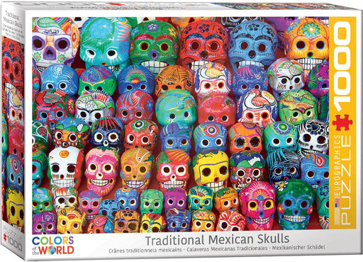 Eurographics - Traditional Mexican Skulls (1000-Piece Puzzle) - Limolin 