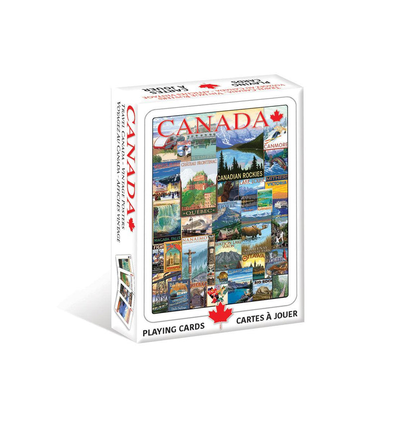 Eurographics - Travel Canada Playing Cards