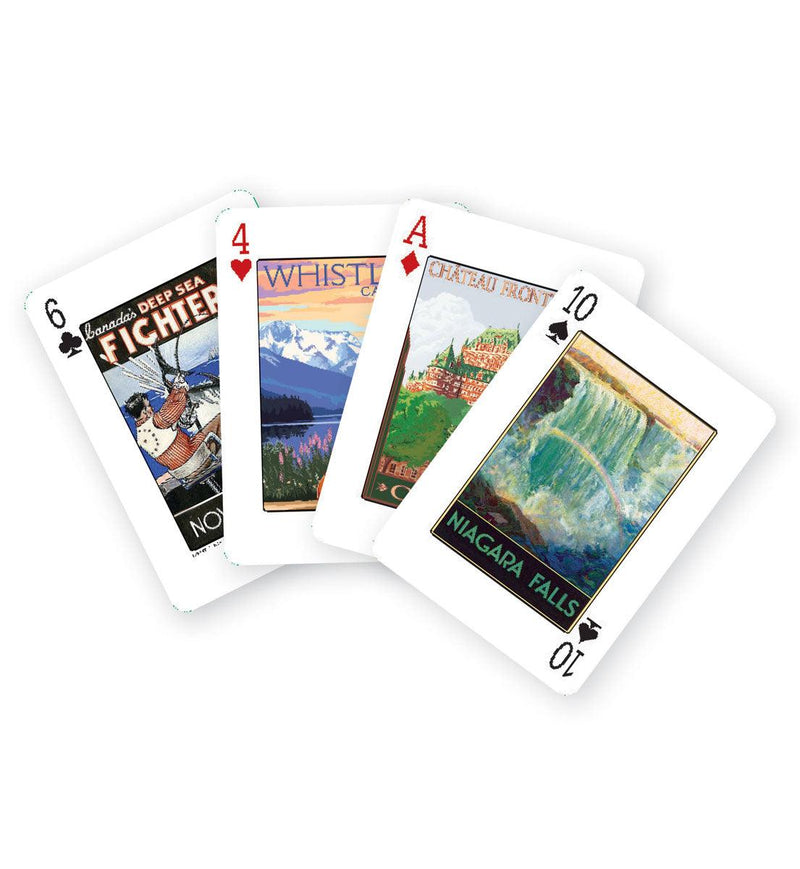 Eurographics - Travel Canada Playing Cards