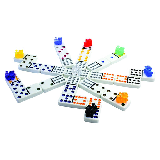 Everest - DOMINOES MEXICAN TRAIN - ALUMINUM CASE Toys & Games
