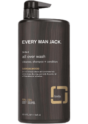 Every Man Jack - 3 - in - 1 Wash Sandalwood - 852 mL Beauty & Personal Care