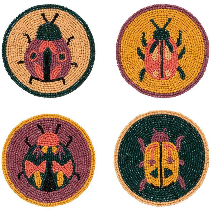 Danica Studio - Coaster Set/4 Beaded Amulet