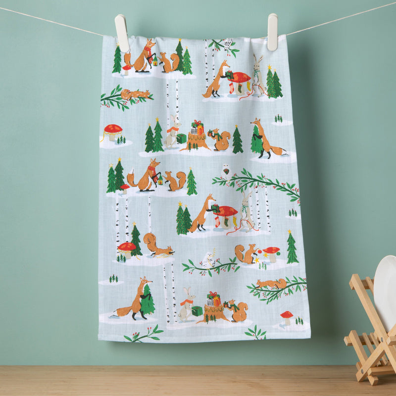 Jubilee - Forest Fete Dishtowel - lifestyle