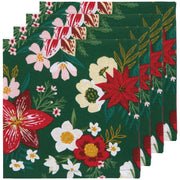 Now Designs - Amaryllis Christmas Napkin Set of 4