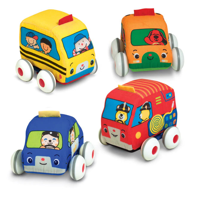 Melissa & Doug - K's Kids Pull-Back Vehicles Toy