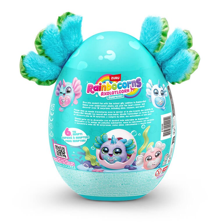 FAMOUS TOYS - RAINBOCORNS - AXOLOTLCORN Toys & Games
