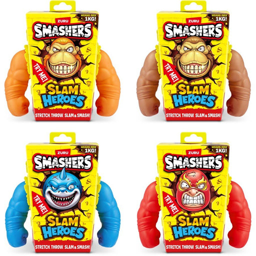 FAMOUS TOYS - SMASHERS - SLAM HEROES Toys & Games