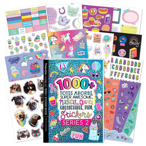 Fashion Angels - 1000+ Totes Adorbs Super Awesome Stickers Arts & Entertainment