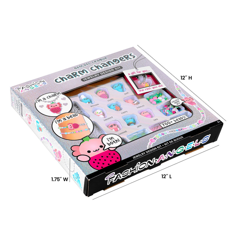 Fashion Angels - Charmchangers Jewellery Design Kit - Axolotl League Toys & Games