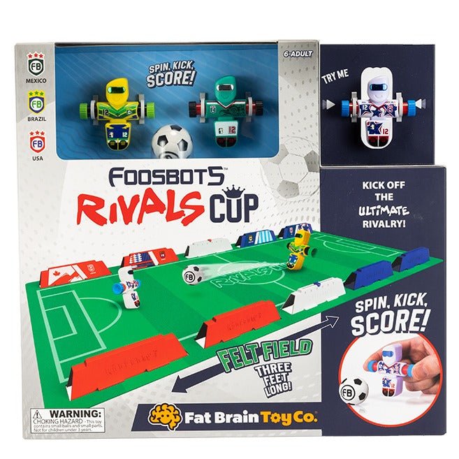 Fat Brain Toys - Foosbots Rivals Cup (Bilingual) Toys & Games