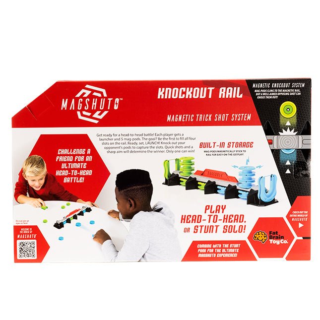 Fat Brain Toys - Magshuto Knockout Rail Games & Toys