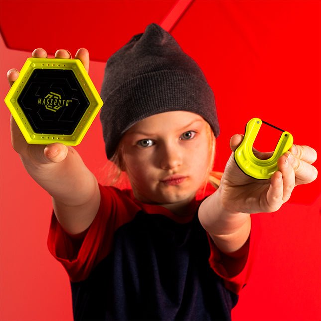 Fat Brain Toys - Magshuto Stunt Park Games & Toys