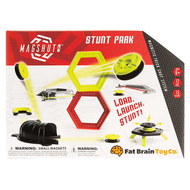 Fat Brain Toys - Magshuto Stunt Park Games & Toys