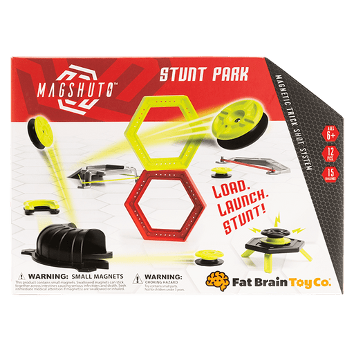 Fat Brain Toys - Magshuto Stunt Park Games & Toys