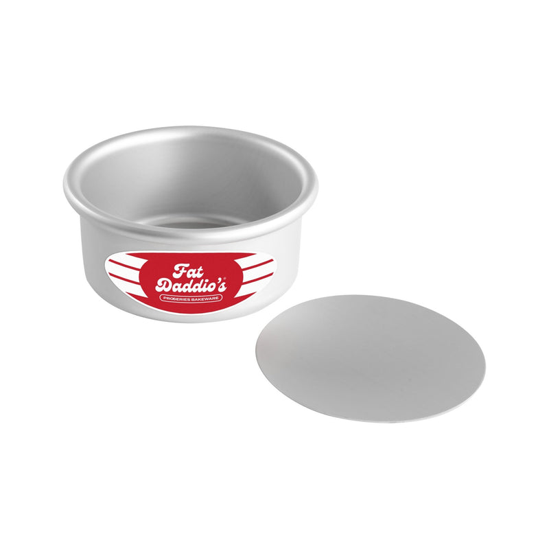FAT DADDIOS - Anodized Aluminum Round Cheesecake Pans Home & Kitchen 4" 2"