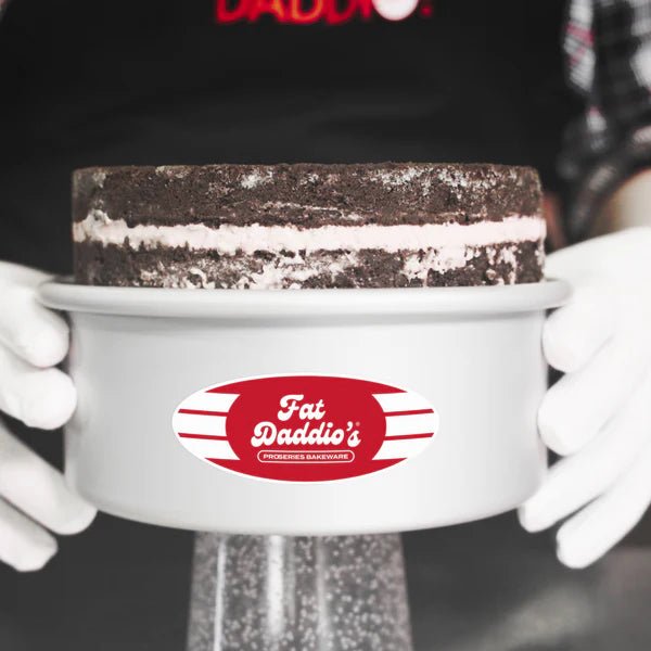 FAT DADDIOS - Anodized Aluminum Round Cheesecake Pans Home & Kitchen 7" 3"