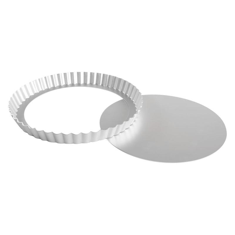 FAT DADDIOS - Tart Pan Flute Remove Bttm 24.1x2.5 cm / 9.5x1 in Home & Kitchen