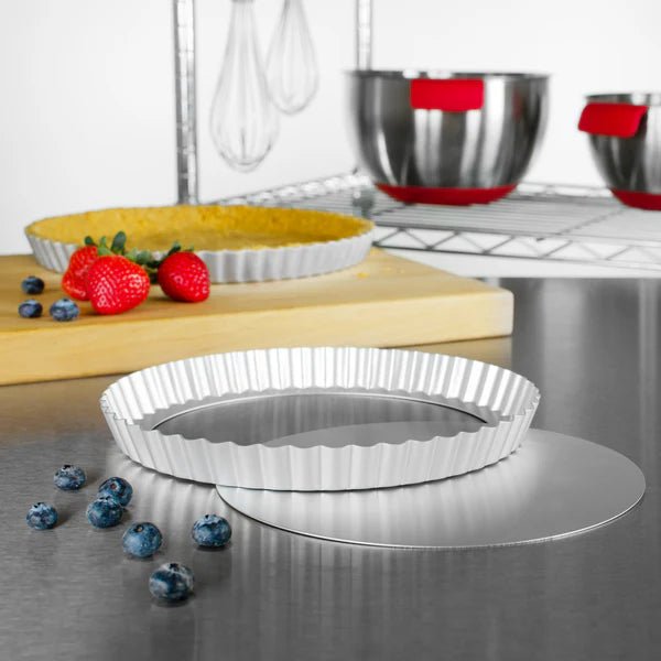 FAT DADDIOS - Tart Pan Fluted Removable Bttm Ø3.75x1" Home & Kitchen