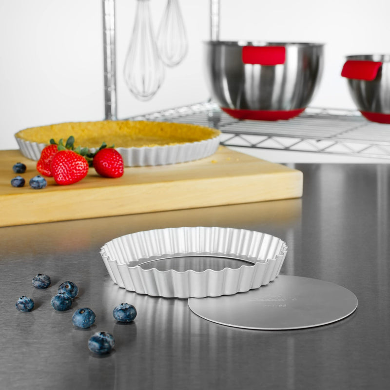 FAT DADDIOS - Tart Pan Fluted Removable Bttm Ø6.5x1" Home & Kitchen