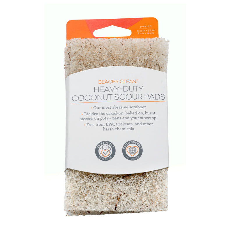 Full Circle - BEACHY CLEAN™ Coconut Scour Pads - Made in CANADA