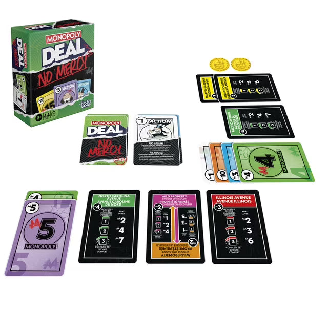 Hasbro - MONOPOLY - DEAL - NO MERCY ( bilingual )