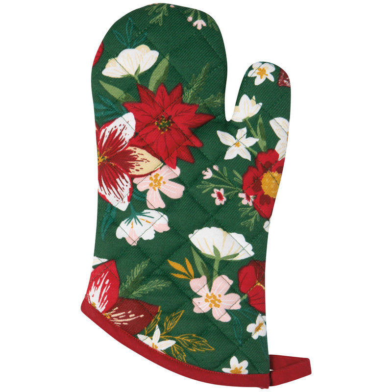 Now Designs - Amaryllis Christmas Oven Mitt