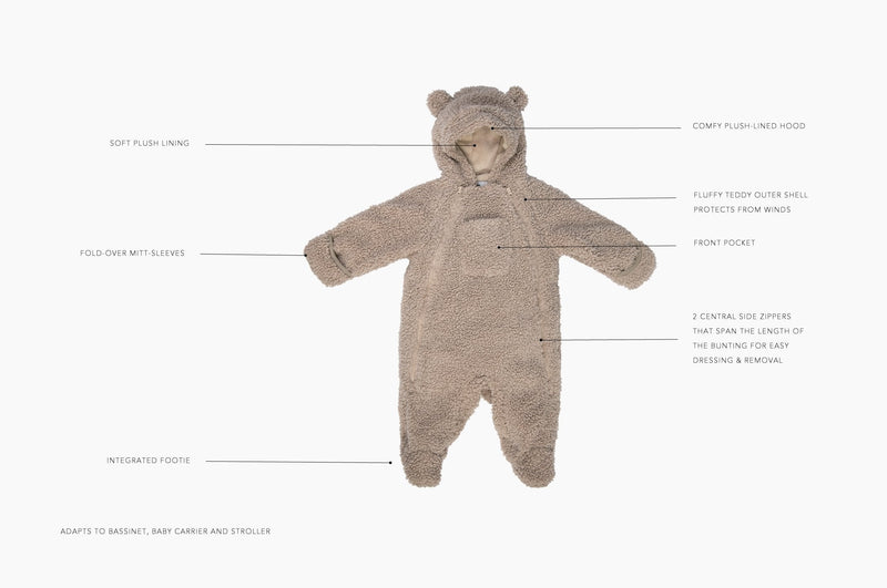 7AM - Jumpsuit Bebe - Teddy