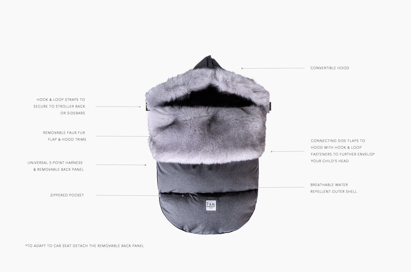 7AM Enfant - PlushPOD - Toundra Peluche