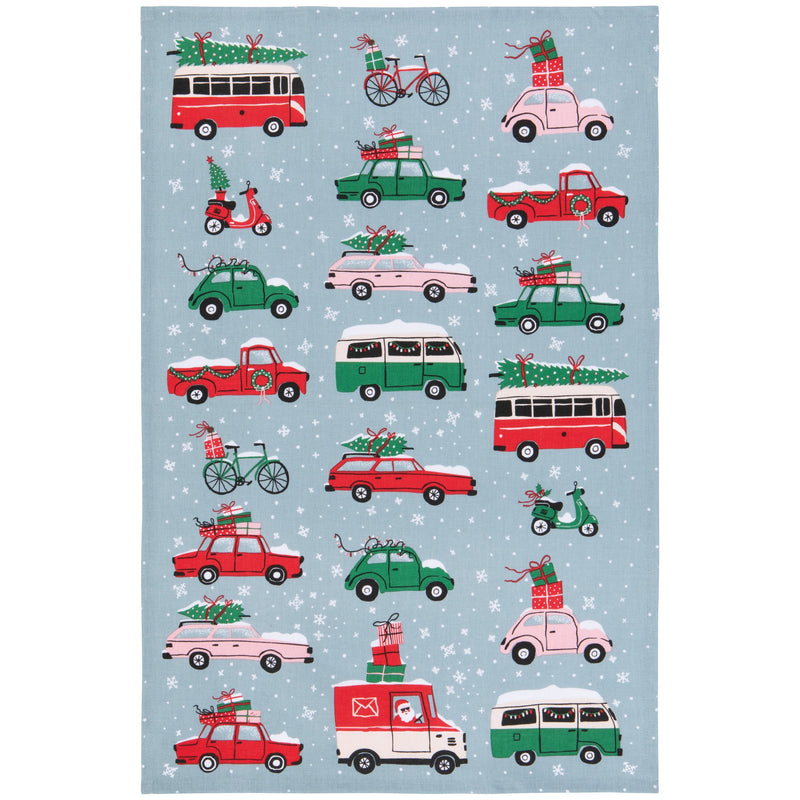 Jubilee - Holiday Traffic Christmas Dishtowel