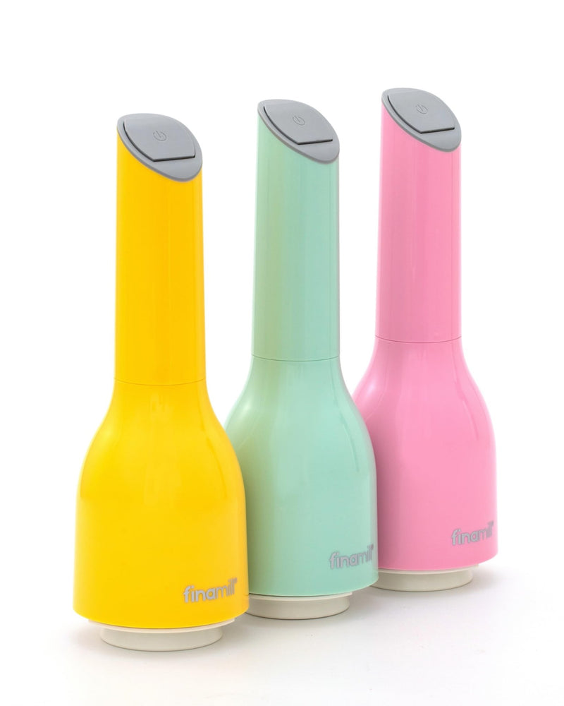 Finamill - Grinder with 2 Pods (ProPlus & Peppercorn), Battery Operated Home & Kitchen Canary