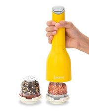 Finamill - Grinder with 2 Pods (ProPlus & Peppercorn), Battery Operated Home & Kitchen Canary