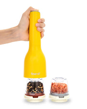 Finamill - Grinder with 2 Pods (ProPlus & Peppercorn), Battery Operated Home & Kitchen Canary