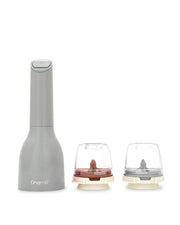 Finamill - Grinder with 2 Pods (ProPlus & Peppercorn), Battery Operated Home & Kitchen Stone