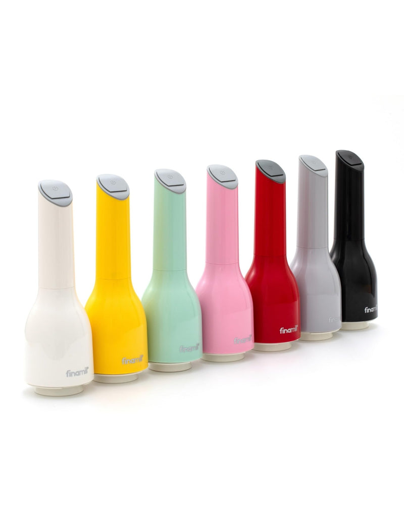 Finamill - Grinder with 2 Pods (ProPlus & Peppercorn), Battery Operated Home & Kitchen Stone
