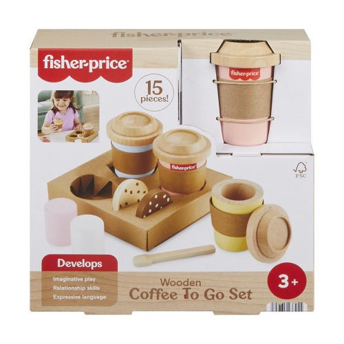 Fisher - Price - Wood - Babychino Set Toys & Games