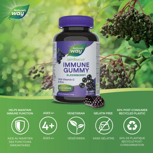 Nature's Way - Sambucus Elderberry Immune Gummies