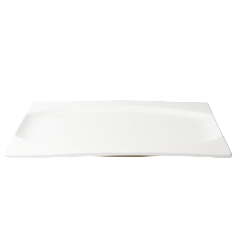 Browne - Foundation Plate - Rectangular,32.6x23.6 cm / 12.75x9.5" - Porcelain