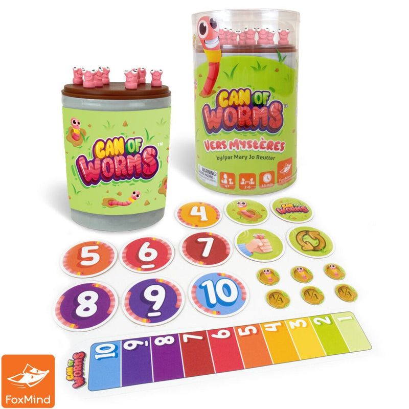 FoxMind - CAN OF WORMS Toys & Games