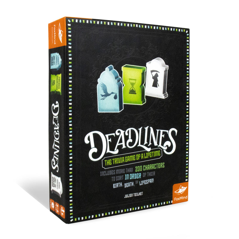 FoxMind - Deadlines Trivia Toys & Games