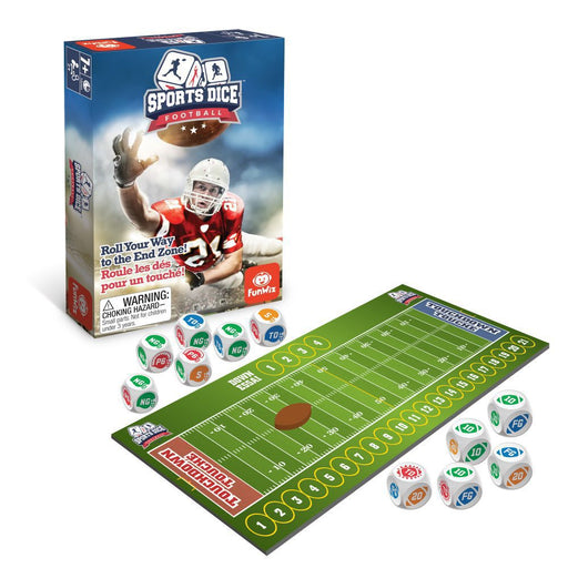 FoxMind - SPORTS DICE - FOOTBALL Toys & Games