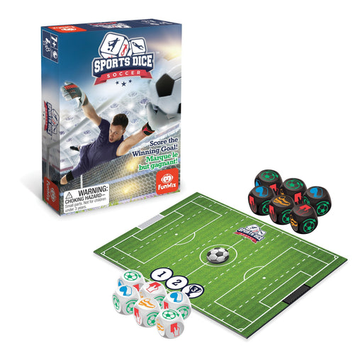 FoxMind - SPORTS DICE SOCCER Toys & Games