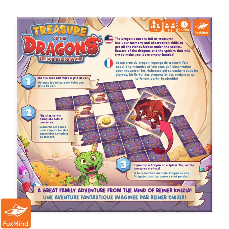 FoxMind - Treasure of Dragons Toys & Games