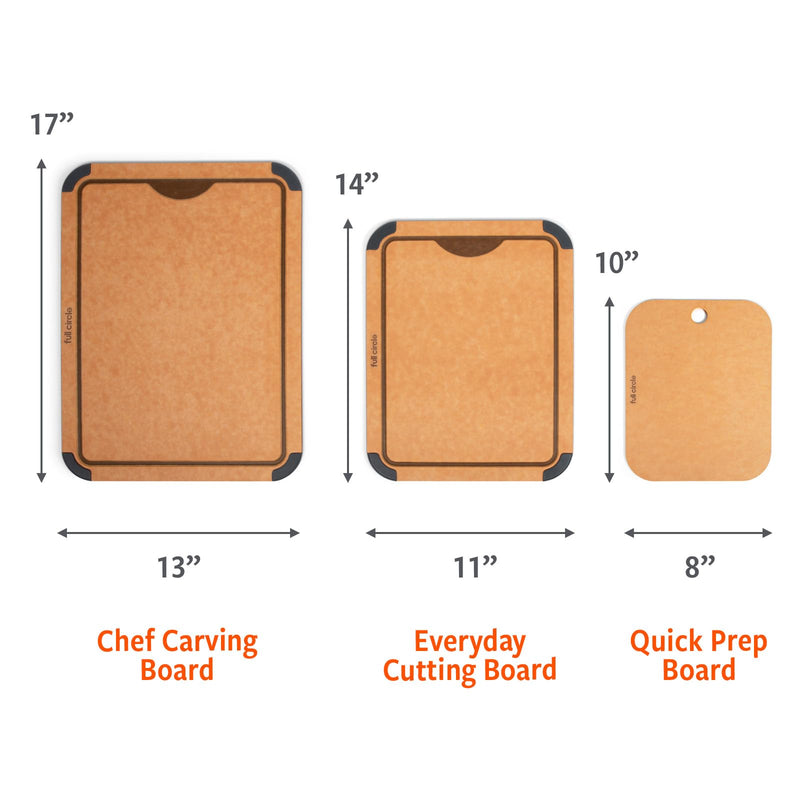 Full Circle - chop to it™ Everyday Cutting Board Home & Kitchen
